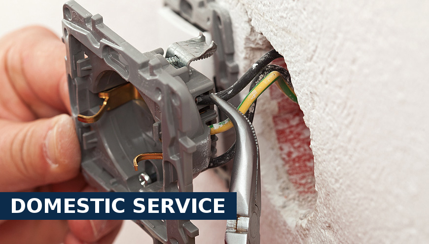 Domestic service electrical services West Brompton